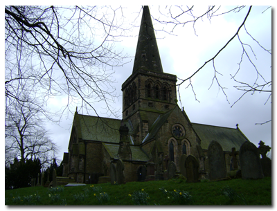 Image_of_Chapleford_Church - The Eyes Trilogy Website - They Grow Upon The Eyes - The Doom Of The Hollow - The Unforseen Children Of Olive Shipley - Author Pete Worrall